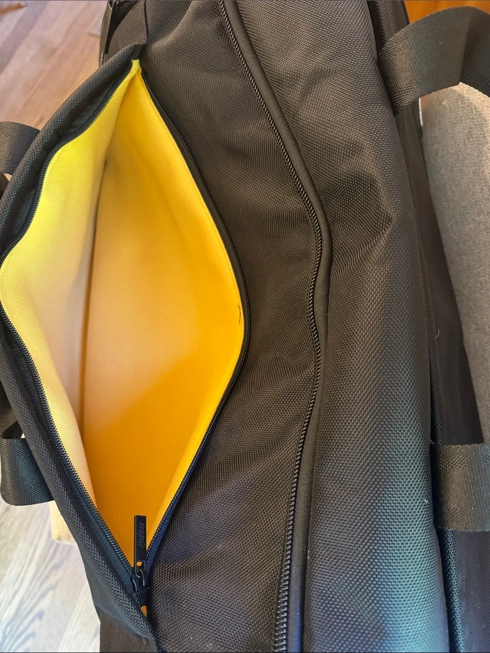 Halfday Premium Garmet Duffle Bag Black- 45L